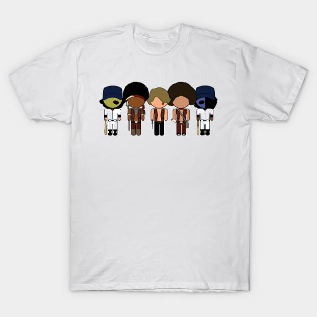 The Warriors Movie Icons - "Vector-Eds" T-Shirt by TwistedKoala